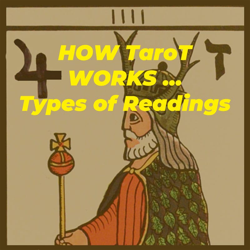 How Tarot works and types of Readings at The Magic Wheel Tarot with Mhal