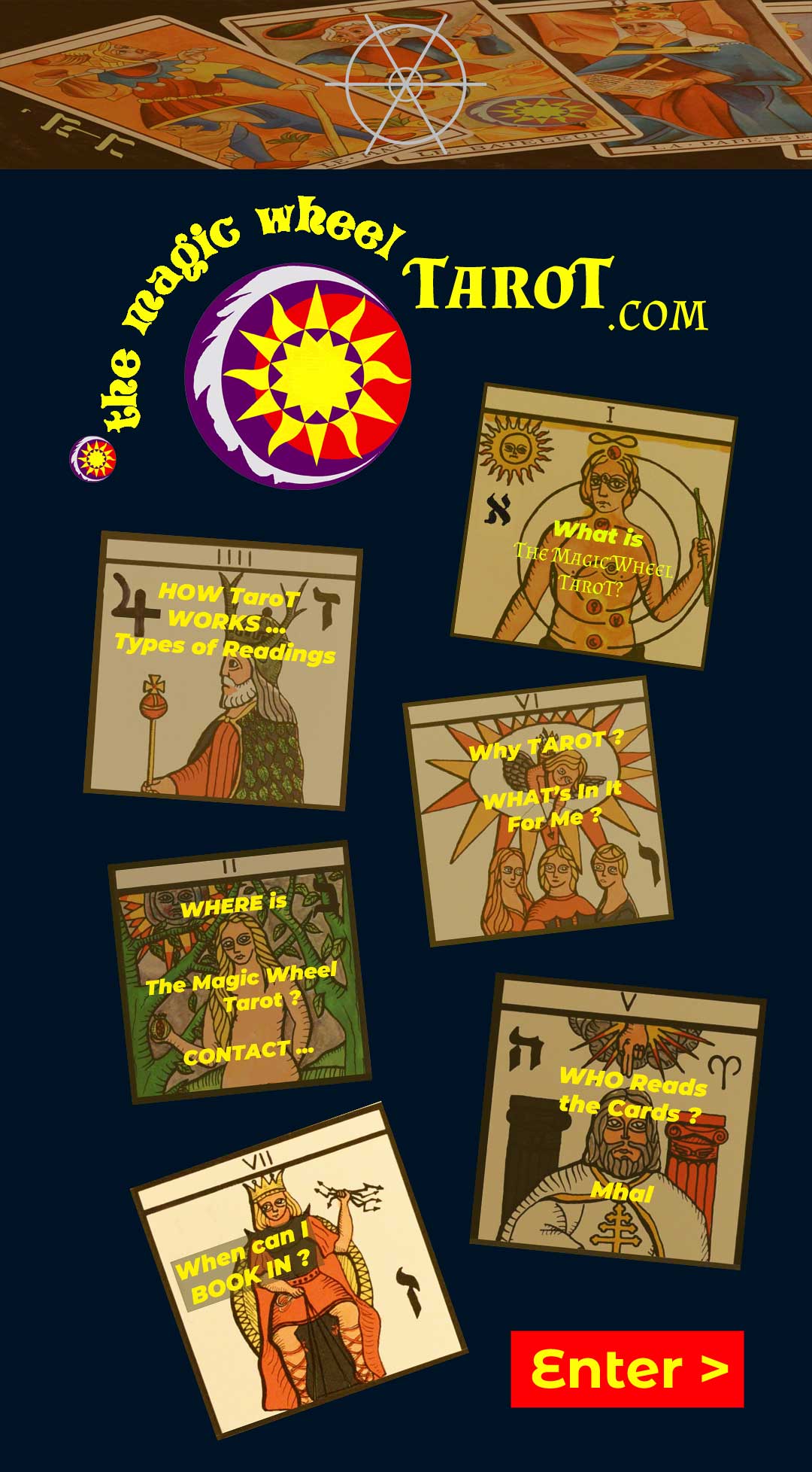 The Magic Wheel Tarot | Mhal's Magic Psychic Tarot Readings and Spiritual Journeys for Inner-Self Discovery | Australia